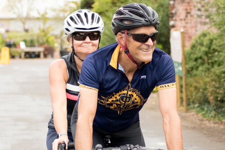 Action from Alton Cycling Club's 2025 Jim Woods Memorial Audax
