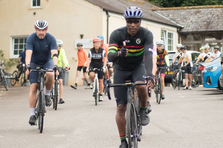 Action from Alton Cycling Club's 2025 Jim Woods Memorial Audax