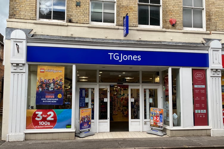 WHSmith Farewell TGJones Farnham Borough