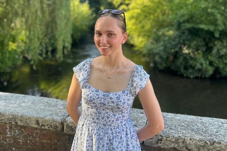 Surrey student Eliana Shaw-Lothian nearly died from meningitis.