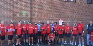 Sporting legends launch charity cycling event from Farnham