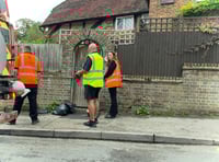 Wall struck in Wrecclesham as residents warn of dangerous speeding