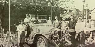 Peeps into the Past: A fundraising drive and a car fit for a president