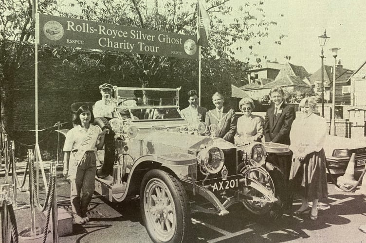 Silver Phantom Rolls Royce Potters Gate Farnham