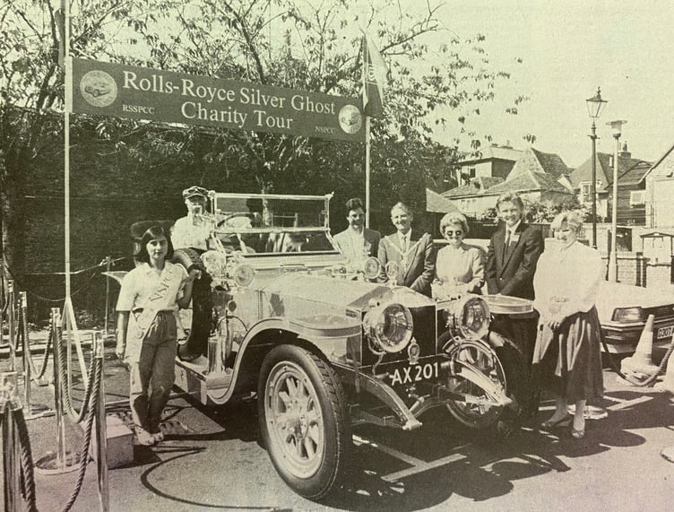 Silver Phantom Rolls Royce Potters Gate Farnham