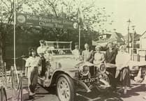 Peeps into the Past: A fundraising drive and a car fit for a president