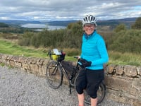 Cross-Britain cycle ride brings self-discovery for local author