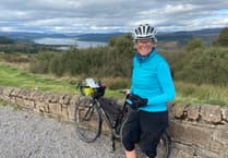 Cross-Britain cycle ride brings self-discovery for local author