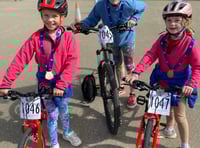 WATCH: Miles and smiles as hundreds take part in charity bike ride