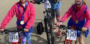 WATCH: Miles and smiles as hundreds take part in charity bike ride