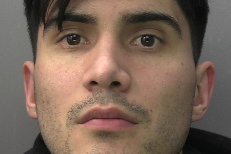 Eduardo Marquez, 29, was jailed for six years and nine months for burglaries across Surrey.