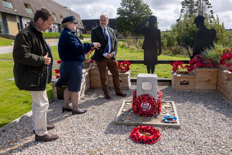 RAF St Mawgan welcomes two distinguished guests (Picture: Cpl Tom Cann RAF)
