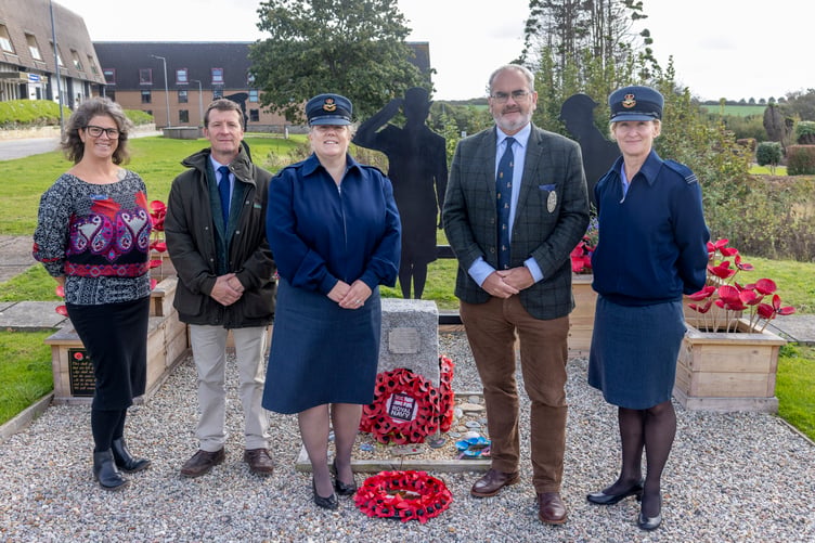 RAF St Mawgan welcomes two distinguished guests (Picture: Cpl Tom Cann RAF)