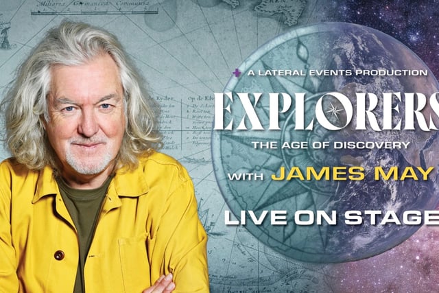 New territory for James May as debut Explorers tour comes to Woking