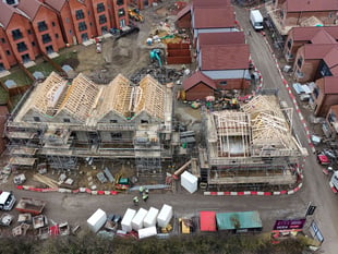 Building work on new homes falls by more than a third in Surrey