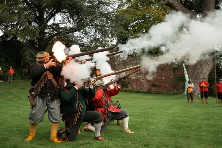 This explosive moment from Farnham Castle’s Heritage Open Day was brilliantly caught on camera by freelance photographer Natalia Sharomova.