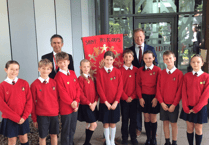 MP goes back to school as St Polycarp pupils ask questions