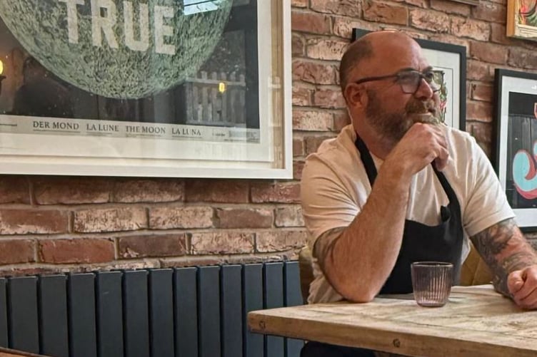 Francis Joyce, owner and head chef at The Hanger Freehouse in Oakhanger.