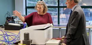 MP learns how technology can help look after the oceans