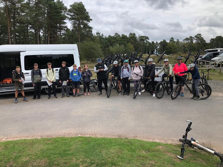 Army Cadets from Holsworthy went on a mountain biking adventure at Exeter