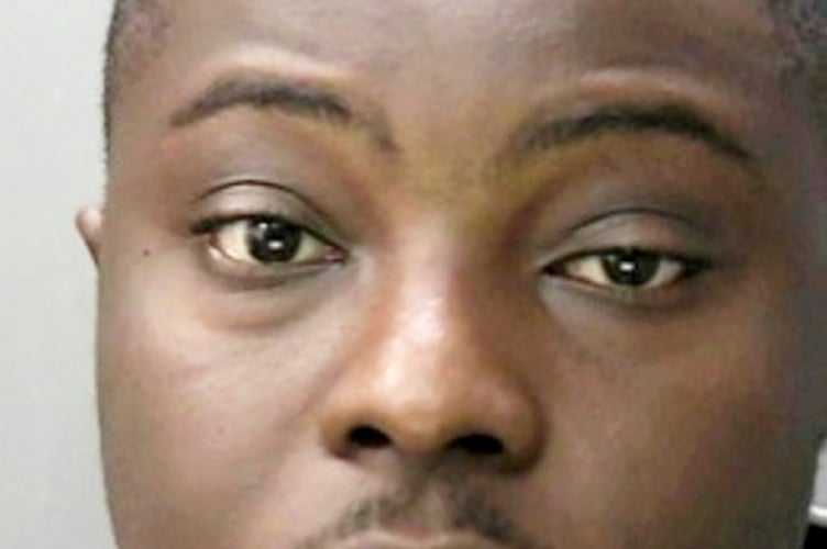 Kwabena Edusei.  // Members of a 'cruel' romance fraud gang who duped a hundred victims from across the world into sending nearly £2m have been jailed.  Five criminals were found to have perpetrated a complex fraud by meeting victims on dating apps under fake identities before tricking them into sending large quantities of money. Impact statements from some victims highlighted the distress and devastation the fraud had caused, with some saying they'd lost their homes. Others said they felt 'ashamed' at having been scammed, saying it had 'ruined' their lives and that they still hadn't told their families. Five members of the fraud gang - Kwabena Edusei, George Melseaux, Fawaz Ali, Michael Quartey and Ebenezer Tackie - were handed prison sentences for their involvement in the fraud, following a six-week trial at Guildford Crown Court earlier this year. The court heard that the wider organised crime group is believed to have used at least seven false identities to defraud a total of 99 victims, who lost a total amounting to £1.8m.  A total of £2.37m was laundered by Edusei, Melseaux, Ali, Quartey and Tackie from the proceeds of this romance fraud and other fraud offences. 