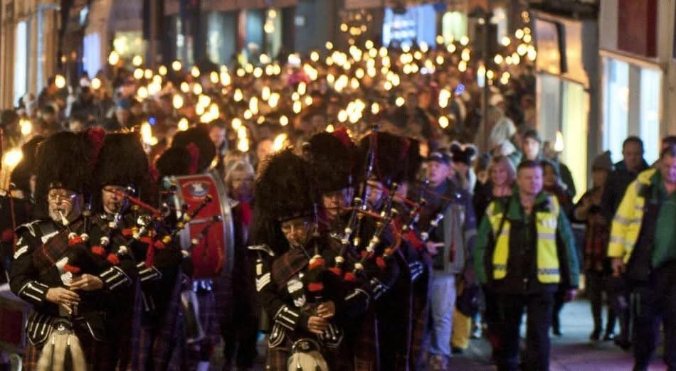 <p>Last year's Farnham Fireworks and Torchlit Procession.</p>