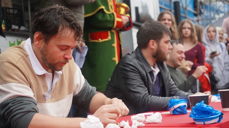 The Farnham Food Festival 2025 chilli-eating contest was not for the faint-hearted.