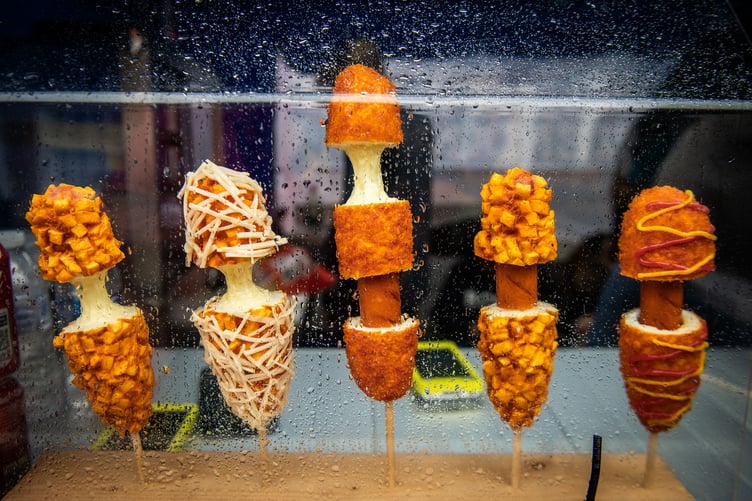 Some of the treats available at Farnham Food and Drink Festival 2025.