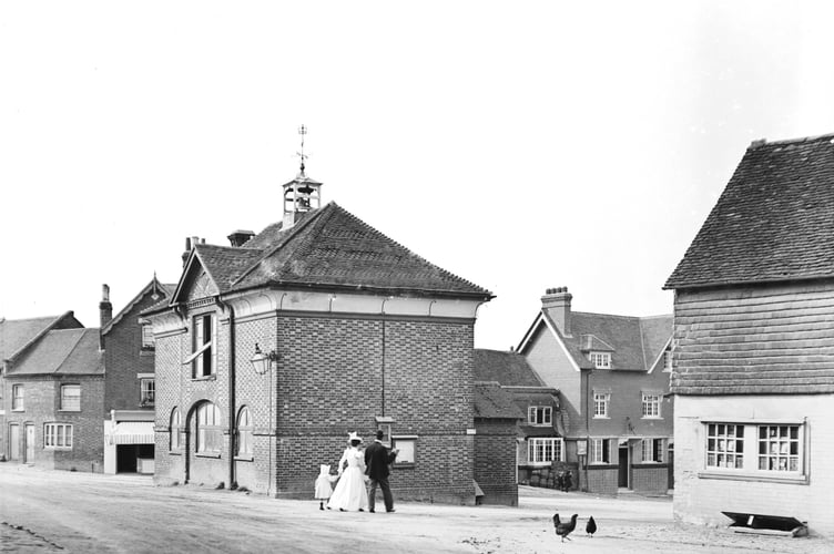 Haslemere Town Hall in about 1888