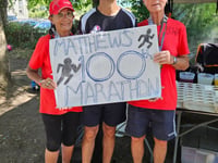 Runner defies odds to complete 100th marathon