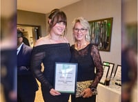 Care manager has stars in her eyes after winning Hampshire award