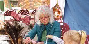 Branch weaving lessons by former Surrey Artist of the Year Jane Browne