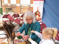 Branch weaving lessons by former Surrey Artist of the Year Jane Browne