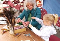 Branch weaving lessons by former Surrey Artist of the Year Jane Browne