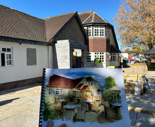 Six weeks to opening day at the Barn Owl pub in Blacknest