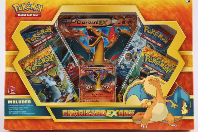 The Pokemon Charizard EX X & Y Collection Box.