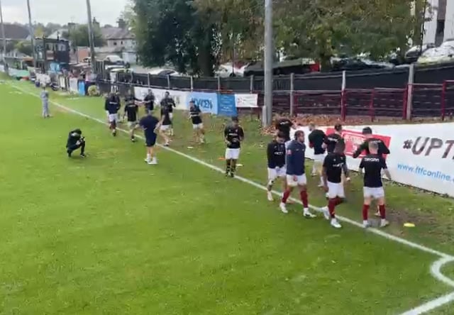 WATCH: Fans fired up for Farnham Town's FA Cup showdown