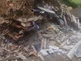 Town shocked by new asbestos fly-tipping incident
