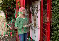 Artist Jane Browne branches out into Frensham's Red Cube Gallery