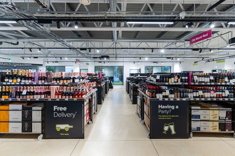 Inside Truro's new Majestic store
