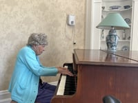 Piano teacher reminisces about her career for World Teachers' Day