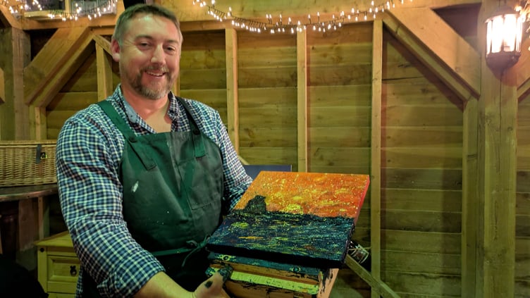 Artist Gemma Lessinger stages workshop (Picture: Warren Wilkins)