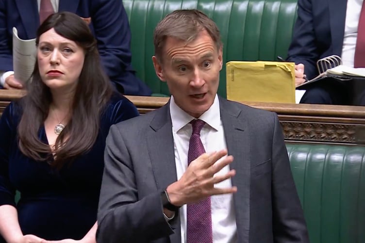 Godalming and Ash MP Sir Jeremy Hunt in parliament raising the issue of CIL injustice.