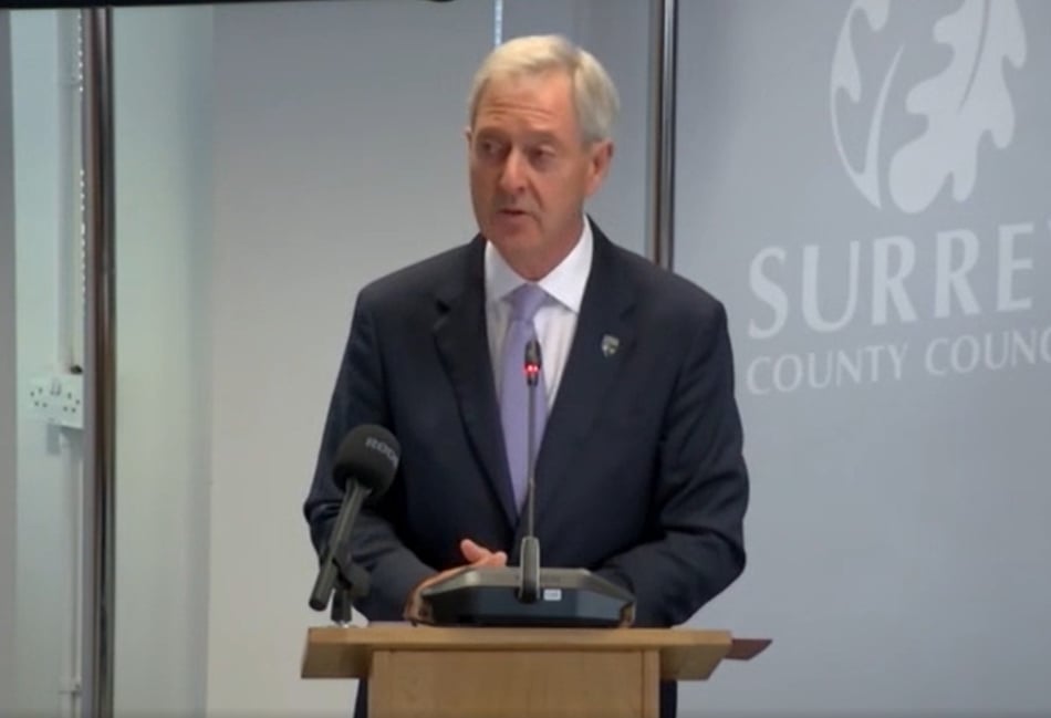 <p>Surrey County Council Leader Tim Oliver.</p>