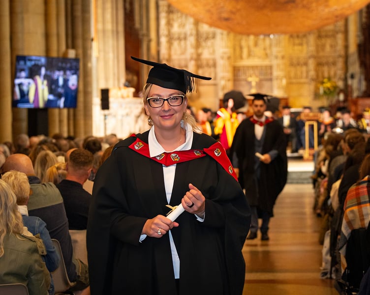 Graduate of University College Truro & Penwith