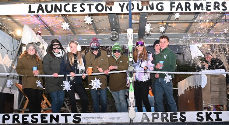Members of the Launceston YFC present "Apres Ski" (Picture: Adrian Jasper)
