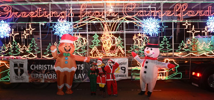 ML Transport get ready for Christmas as they show of many of the new lights for the big switch on on November 29 (Picture: Adrian Jasper)