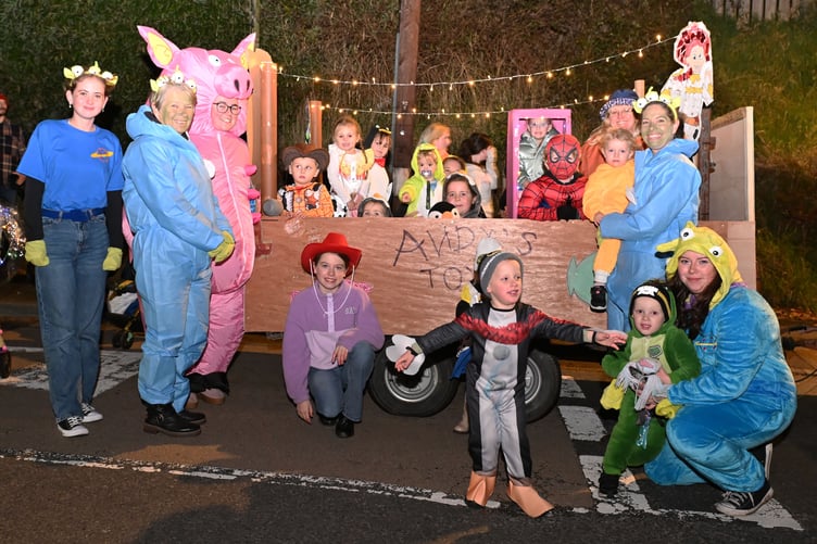 Little Acorns Nursery of Camelford with "Toy Story" (Picture: Adrian Jasper)