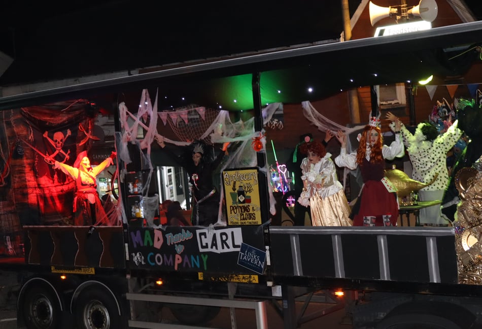 <p>MAD (Methodist Amateur Dramatics) were all smiles after winning Best Club for “Pantomime Villains”</p>