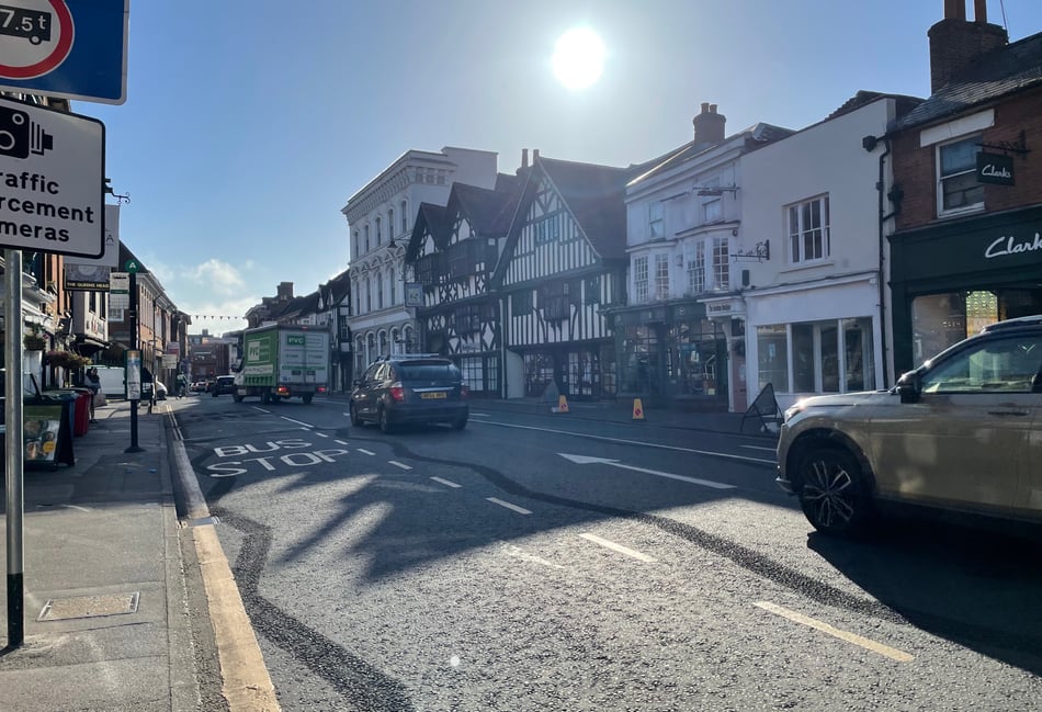 <p>The Borough in Farnham will be closed to traffic from January 2026.</p>